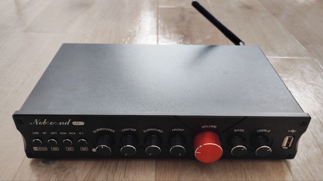 Nobsound M5.1CH Bluetooth　アンプ