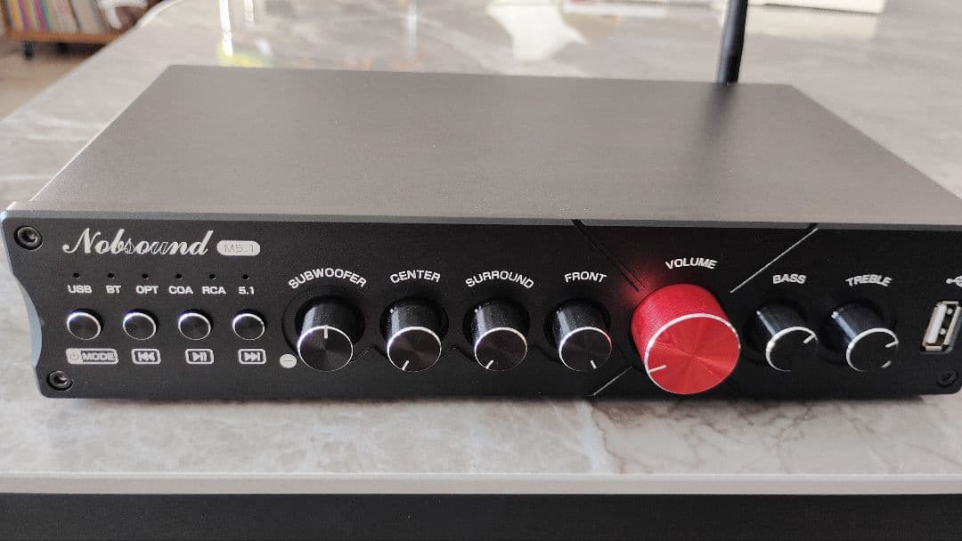 Nobsound M5.1CH Bluetooth　アンプ