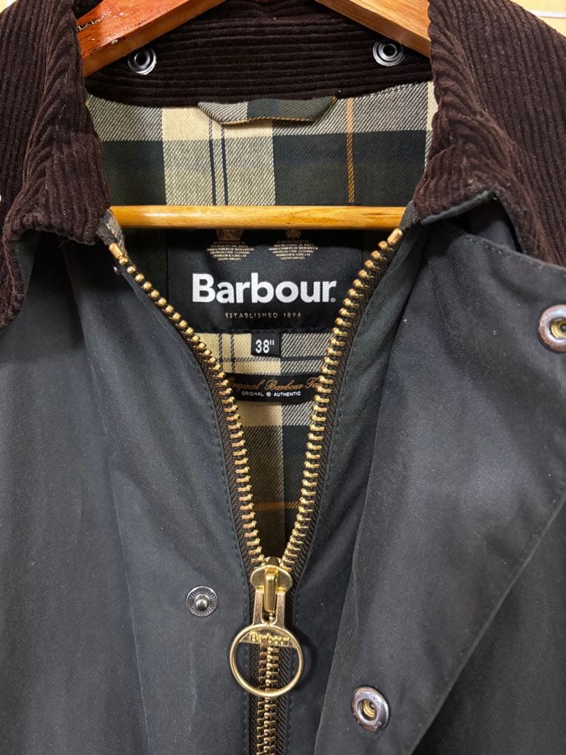 Barbour ロングコート 38