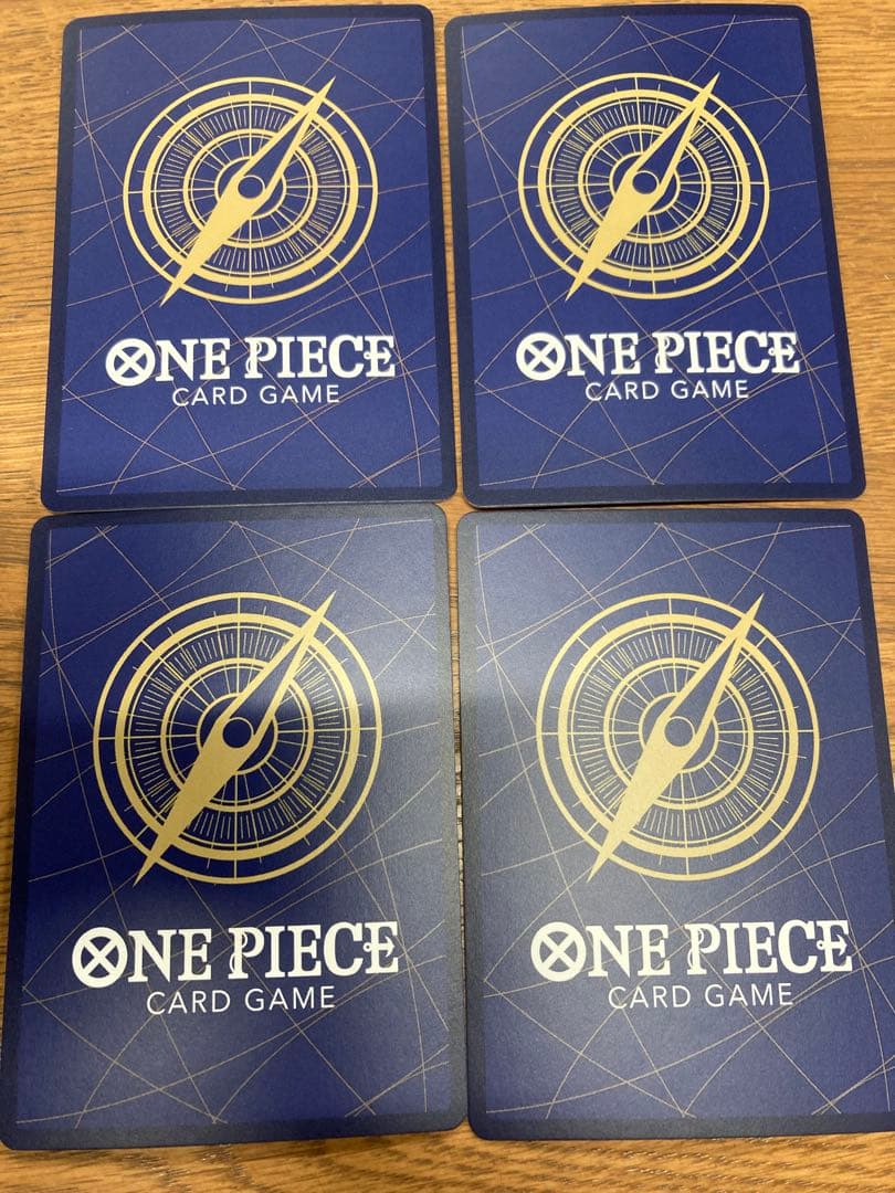 おナミ　プロモ　パラレル　4枚セット　ワンピースカード