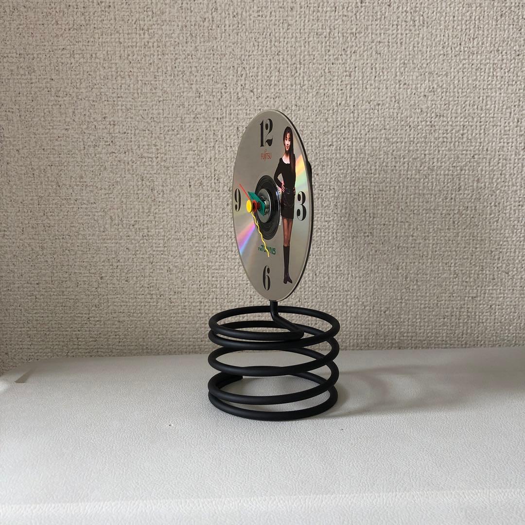 宮沢りえ×ワキタハイテクス×FUJITSU 置時計　ポストモダン 80s