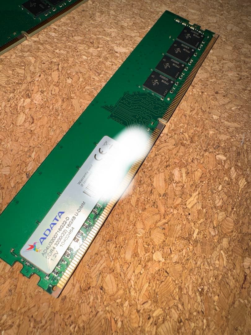 ADATA DDR4-3200 16GB✖️2（32GB）