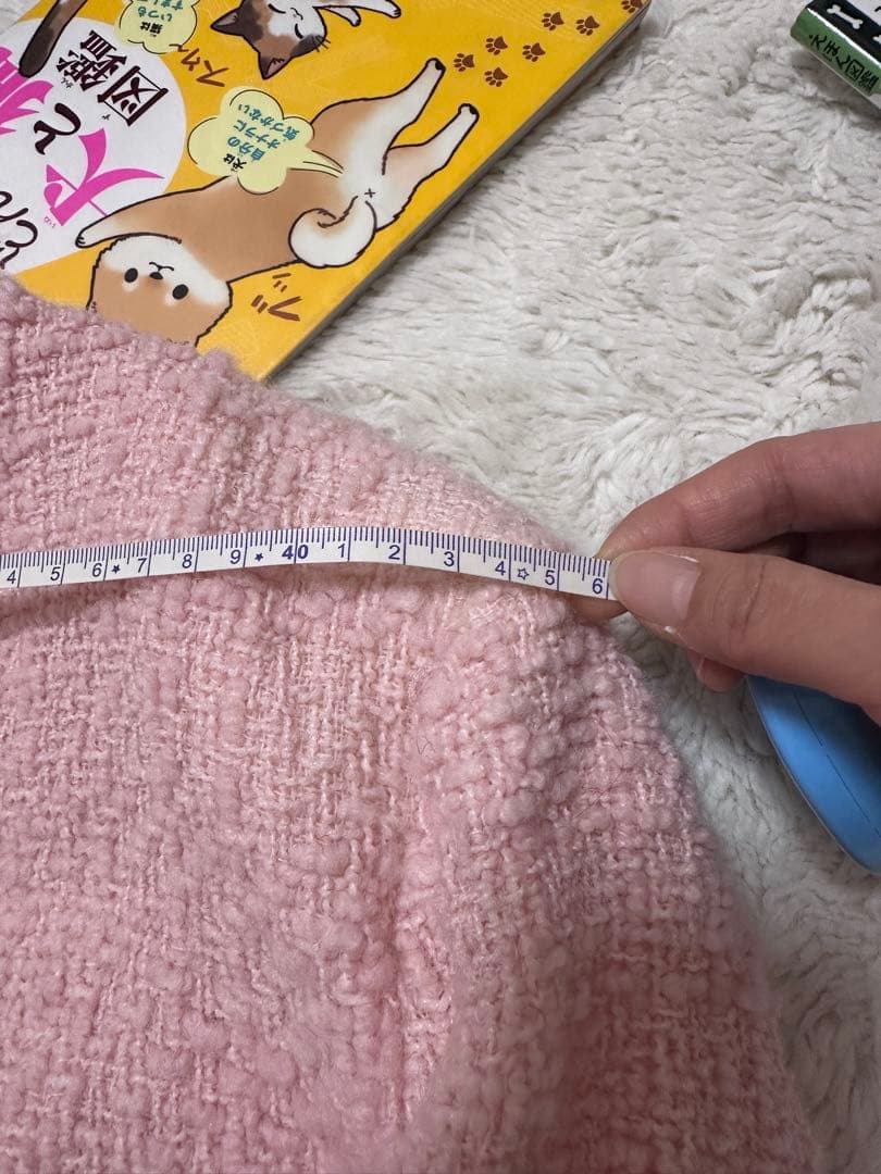 MAGLIANO マリアーノピンクツイードジャケットXS イタリア製