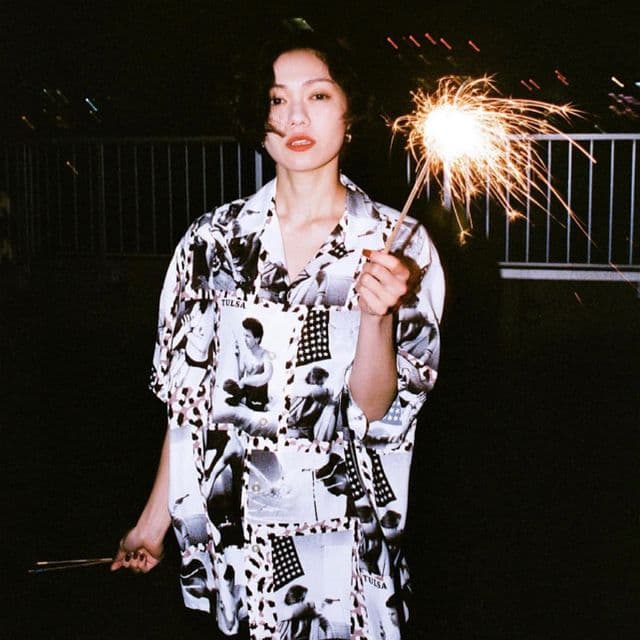 【最終値下げ】二階堂ふみ着用　ワコマリア　ラリークラークTULSAコラボ　シャツ