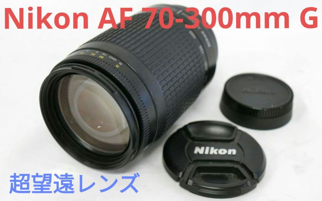 3月18日限定価格【超望遠レンズ】Nikon ニコン AF 70-300mm G