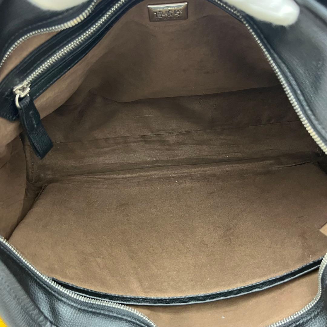 益野禎之　傳濱野 カヴァリエーレ テオ トートバッグ A4可　黒