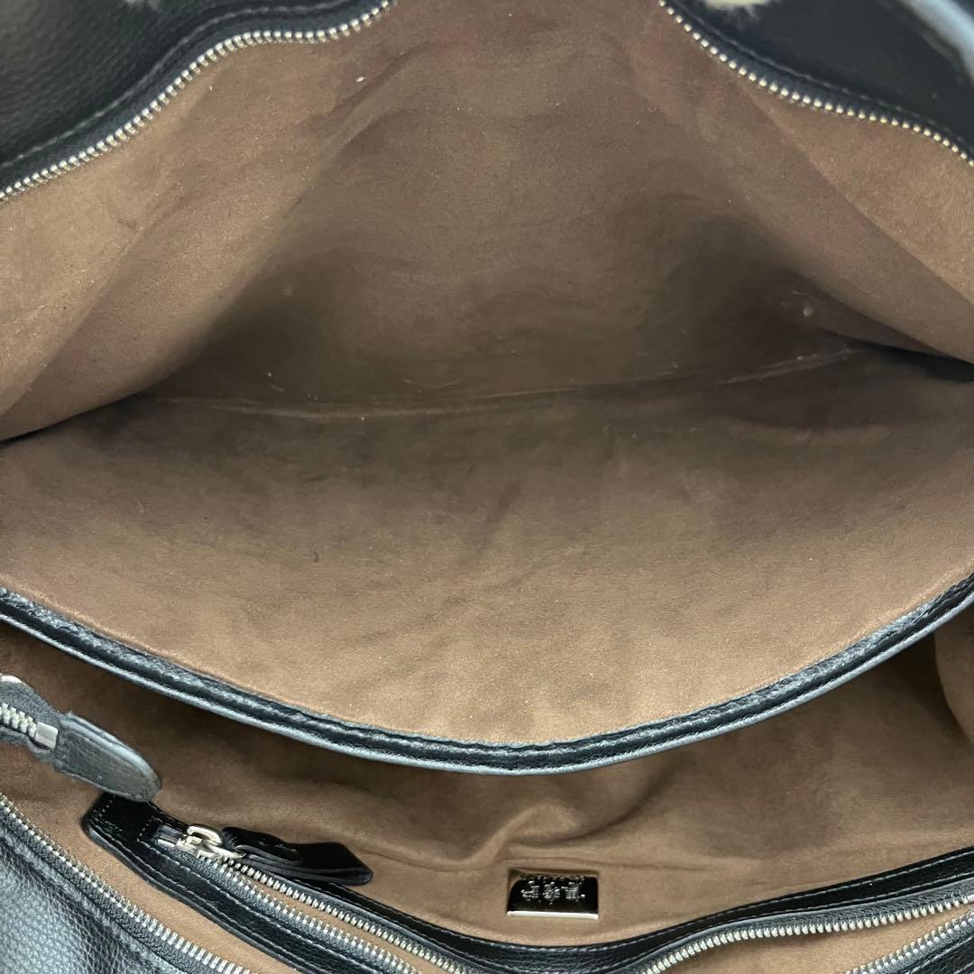 益野禎之　傳濱野 カヴァリエーレ テオ トートバッグ A4可　黒