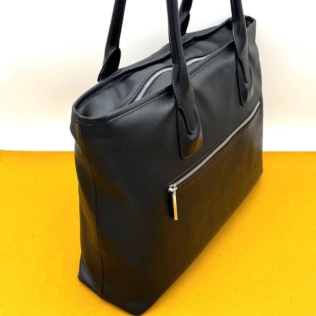 益野禎之　傳濱野 カヴァリエーレ テオ トートバッグ A4可　黒