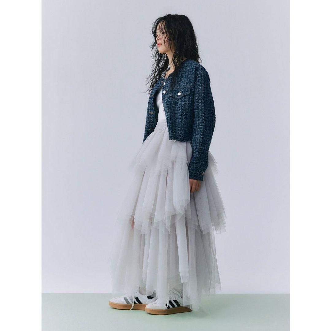 【タグ付】eimy istoire♡ボリューム　チュール　スカート