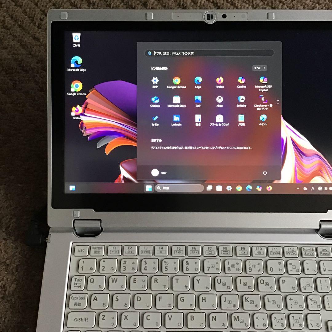 ★Let’s Note　2in1 最新Win11Pro Core i5/ SSD