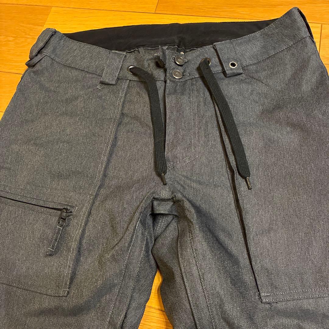 BURTON スノーボードパンツ インディゴ