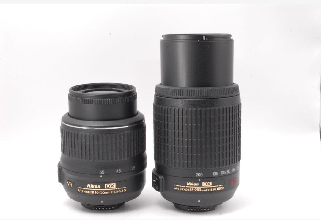 ✨新品級ショット数✨Nikon D3100 ダブルレンズ その場でスマホ転送