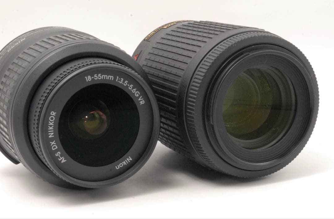 ✨新品級ショット数✨Nikon D3100 ダブルレンズ その場でスマホ転送