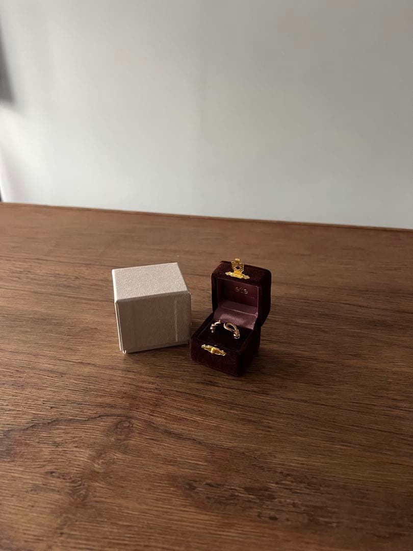 ete イヤーカフ リング ゴールド