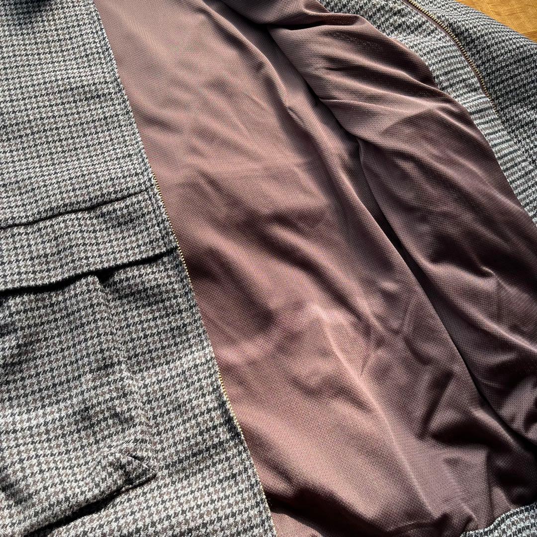 KEBOZ 千鳥格子 チェック ジャケット/パンツ セットアップ L