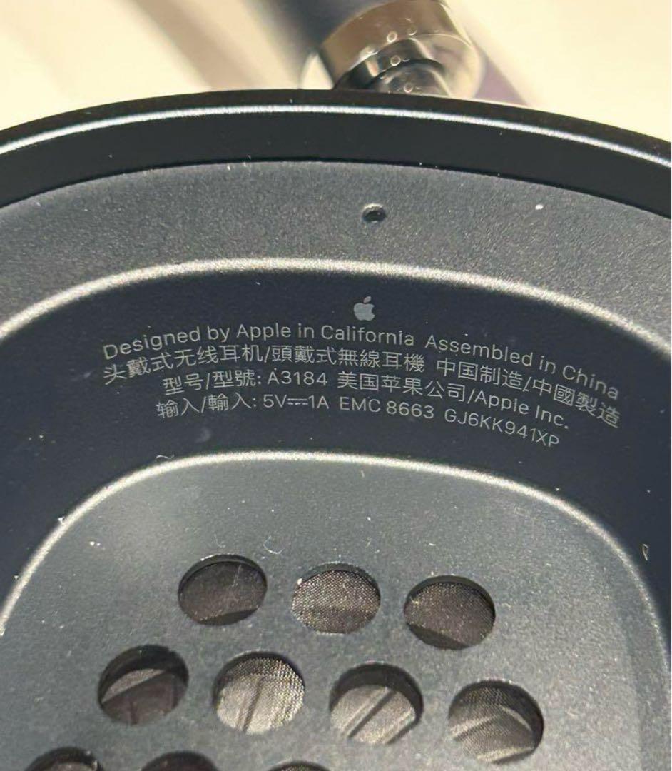 保証26年5月まで、AirPods Max 第2世代 ミッドナイト USB-C