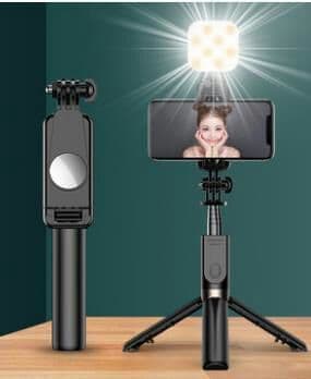 bluetoothリモコン式の三角伸縮式自撮り棒
