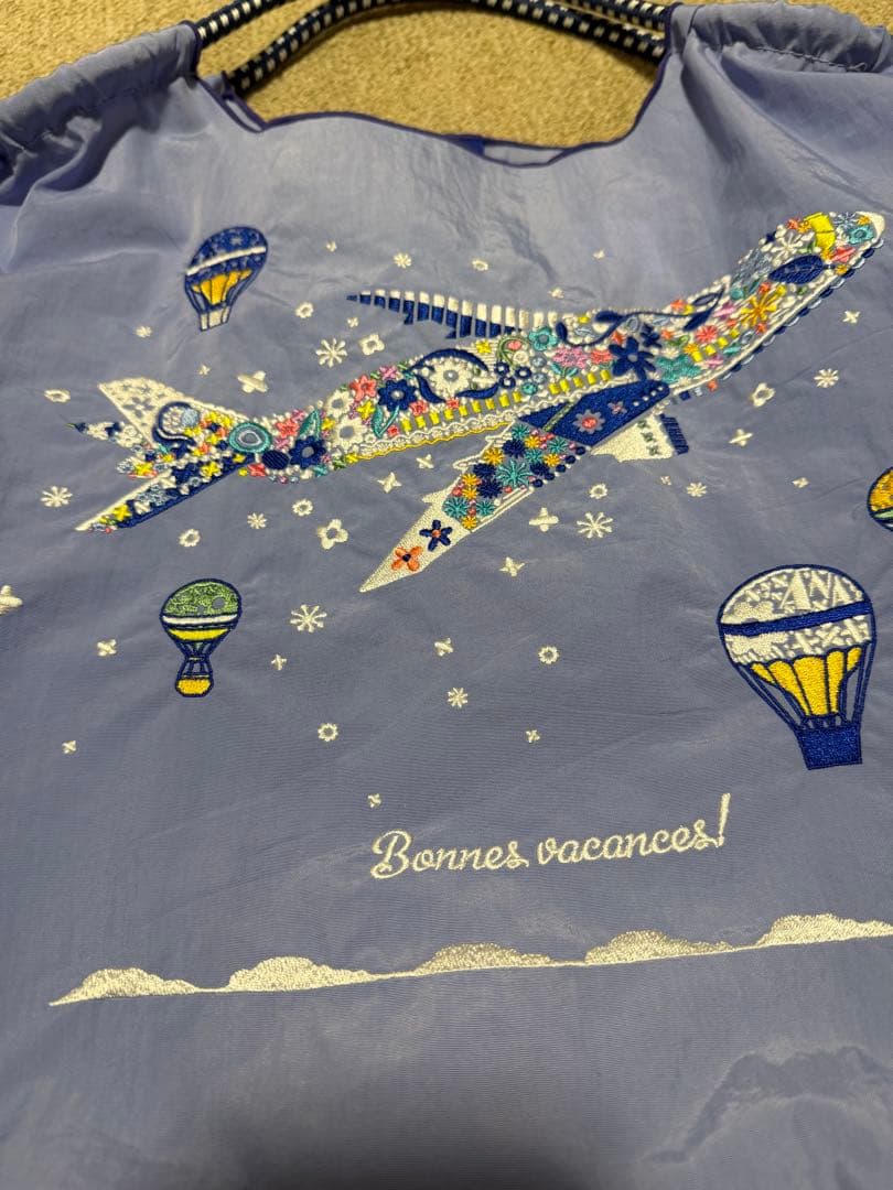 ボールアンドチェーン　ANAオリジナルエコバッグ 飛行機デザイン