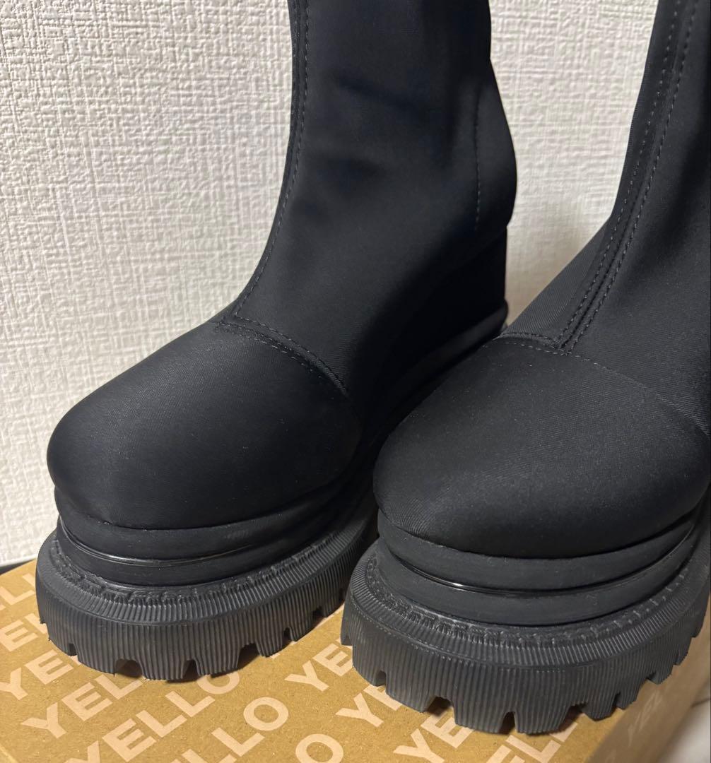 【あさみ】YELLO／TOKYO BLACK boots