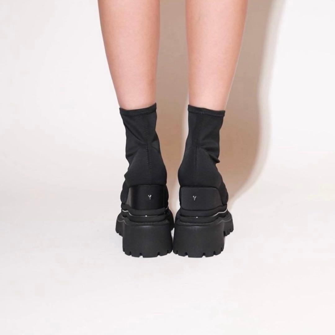 【あさみ】YELLO／TOKYO BLACK boots