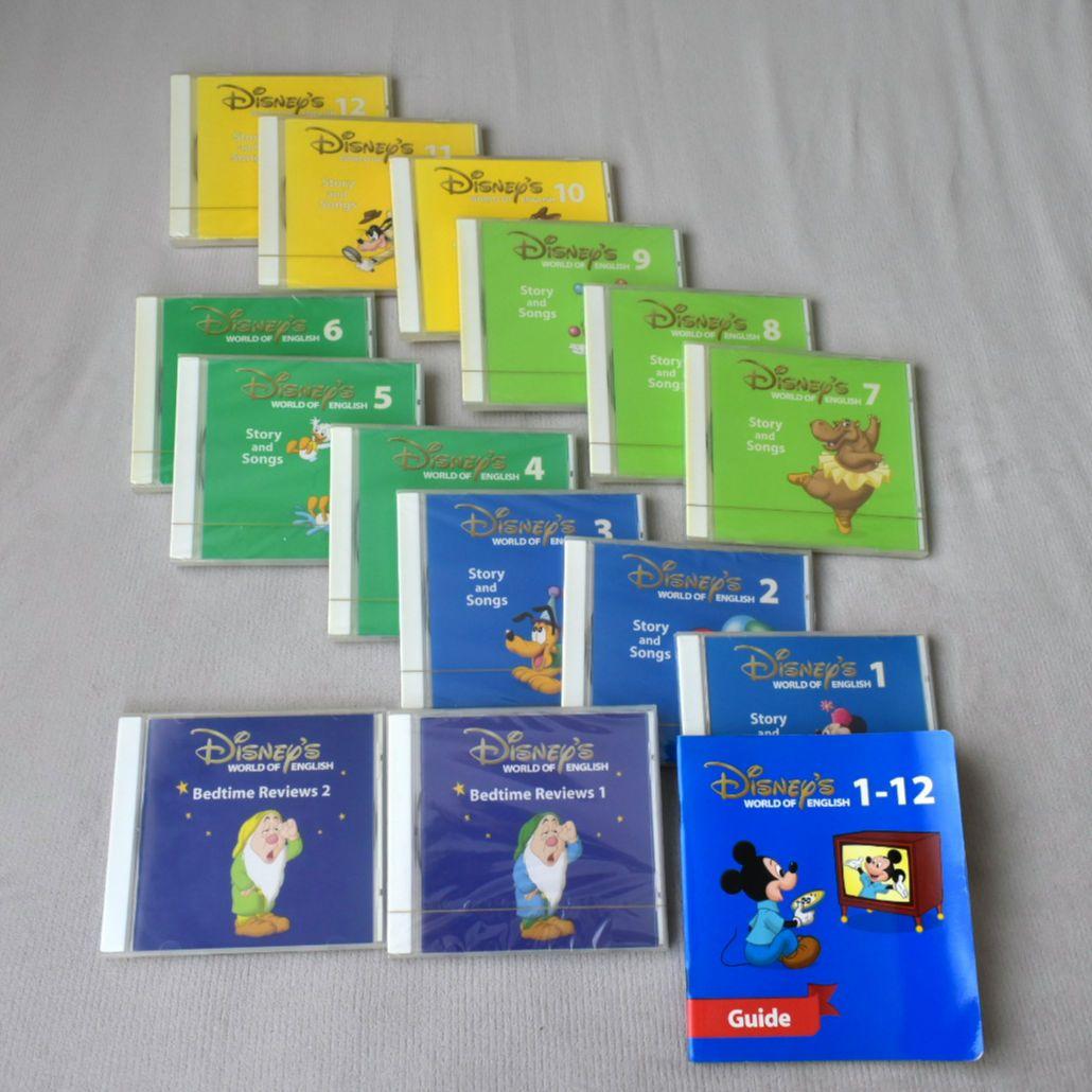 新品あり)ディズニー英語 ワールドファミリー　メインプログラム ストレートプレイ