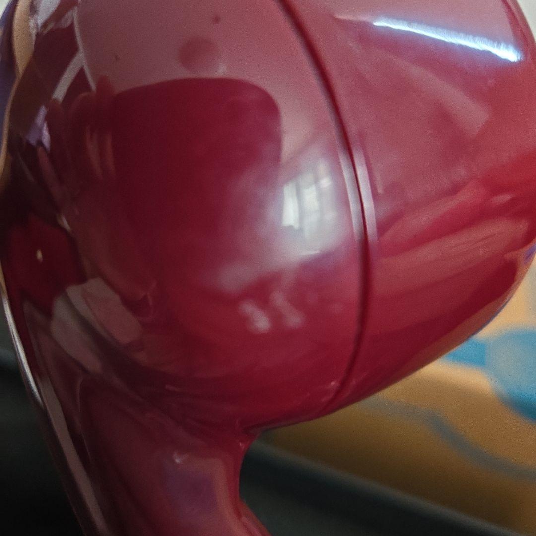 レア⭐hulger レトロ電話ハンドセット バーガンディ