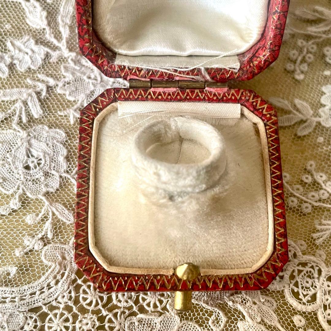 りむ　　リング用ジュエリーボックスアクセサリーケース　フランスアンティーク