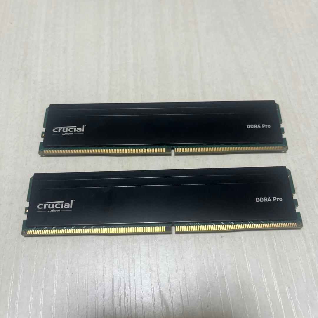 Crucial PRO 32GBx2枚 DDR4-3200
