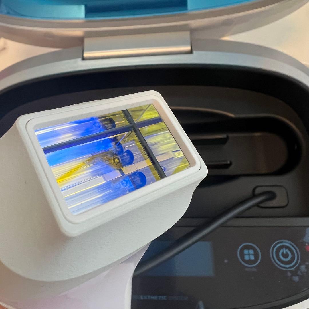 ケノン　Ver.8.7 脱毛器　パールホワイト