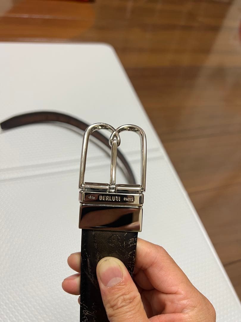 k*i様 【BERLUTI ベルルッティ】 レザー/ベルト/ブランド　　リバーシ