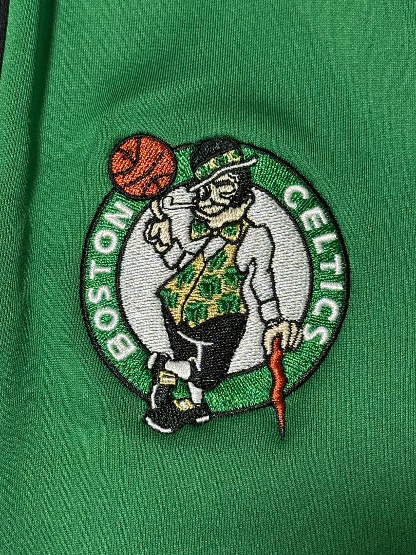 セルティックスNBA25シーズン選手支給品ワームアップブレイクパンツSサイズ