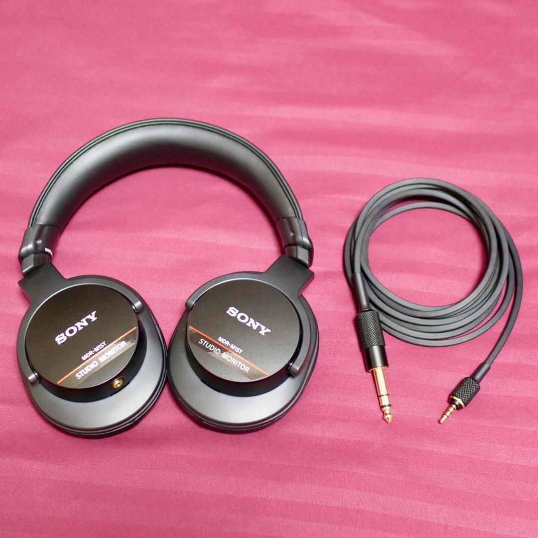 【美品】SONY MDR-M1ST 【YAXIイヤーパッドほぼ新品付】