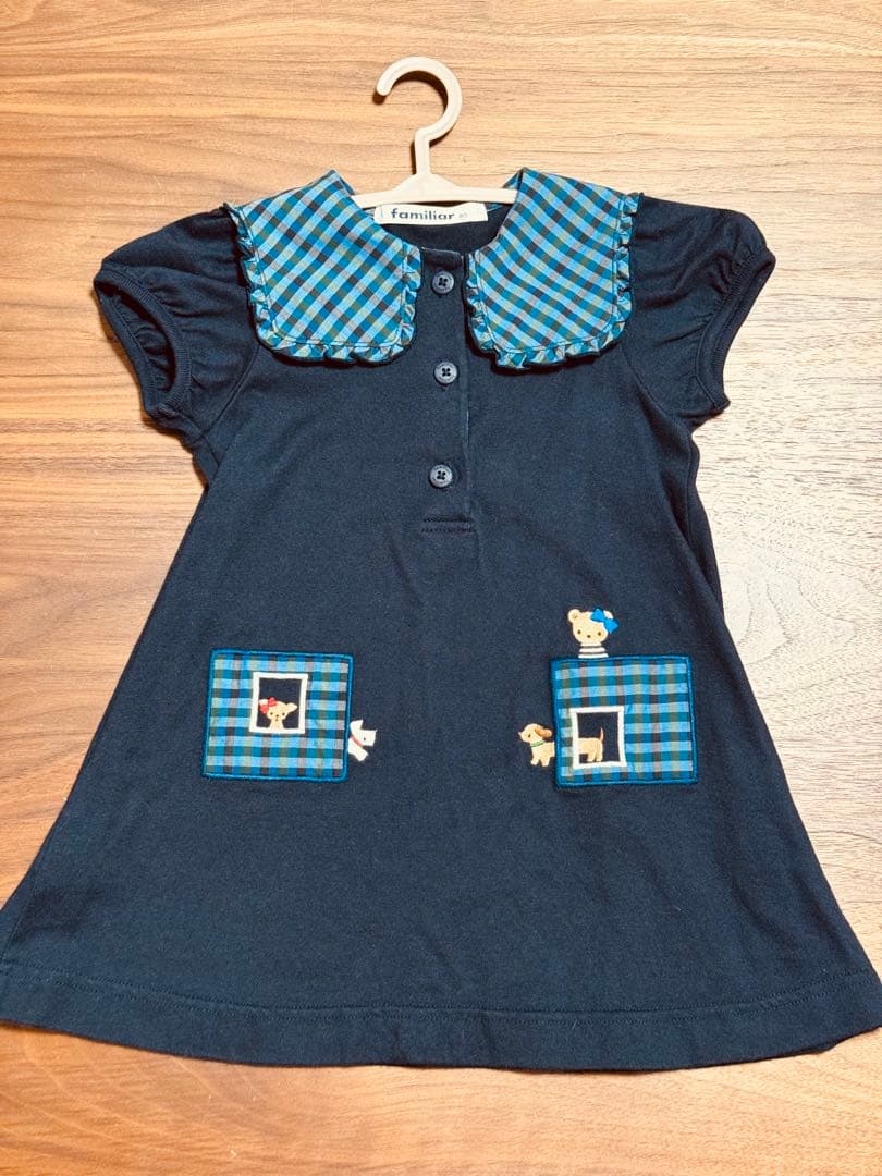 ☆現行品☆ファミリア　ワンピース　セーラー襟
