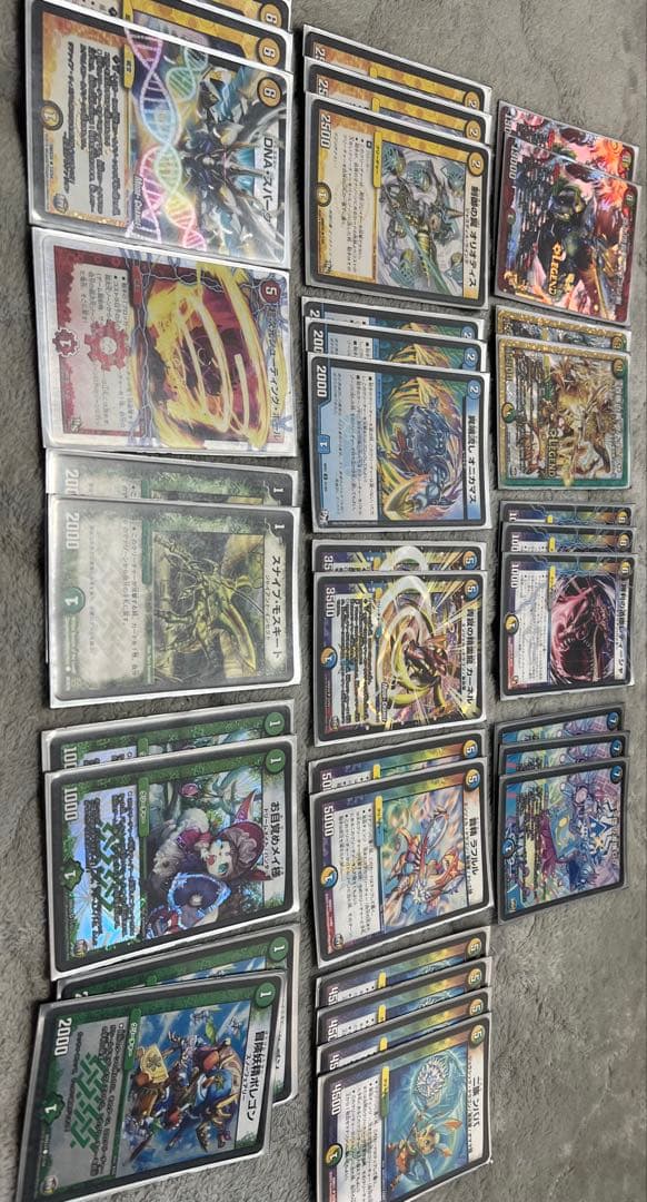 デュエルマスターズデッキセット＋カード3.000枚