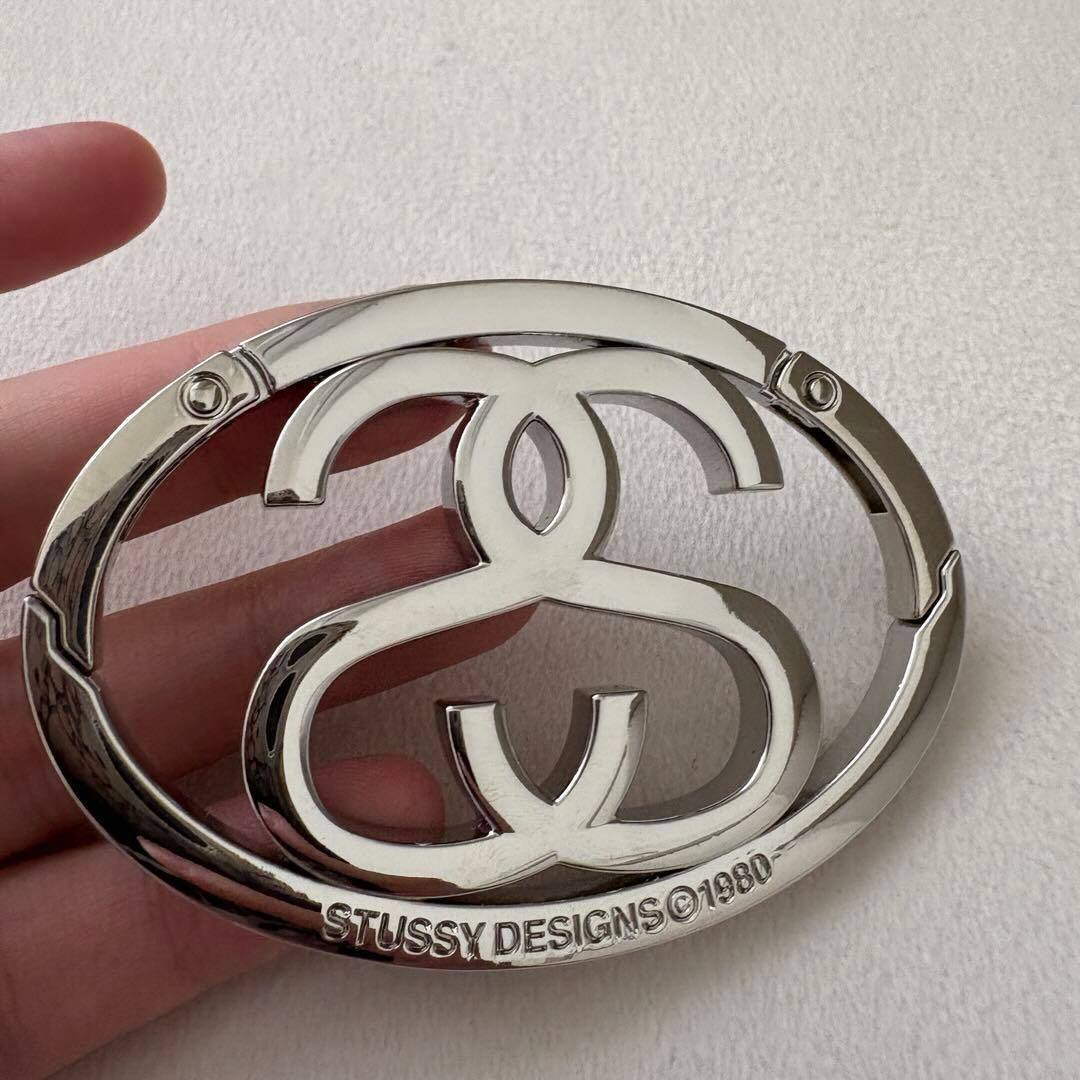 カラビナ シルバー ステューシー Stussy SS LINK 新品未使用