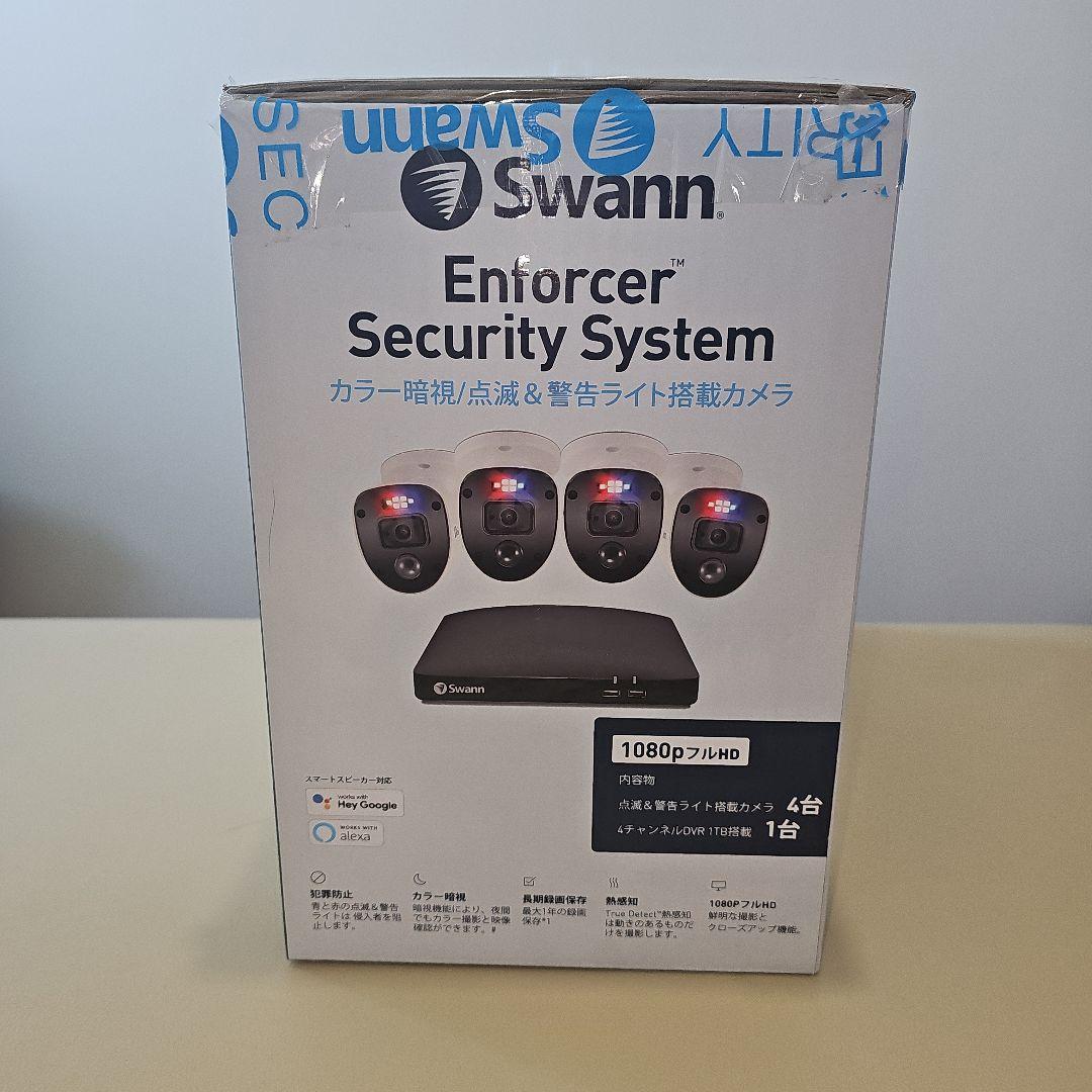 新品未使用（開封済み）Swann 防犯カメラ フルHD 有線