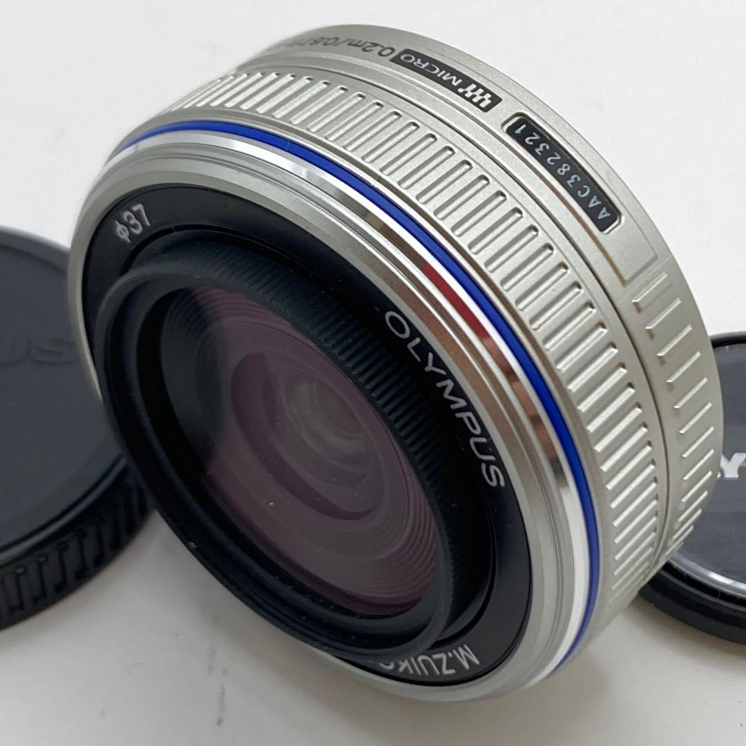 OLYMPUS M.ZUIKO DIGITAL 17mm f2.8 シルバー