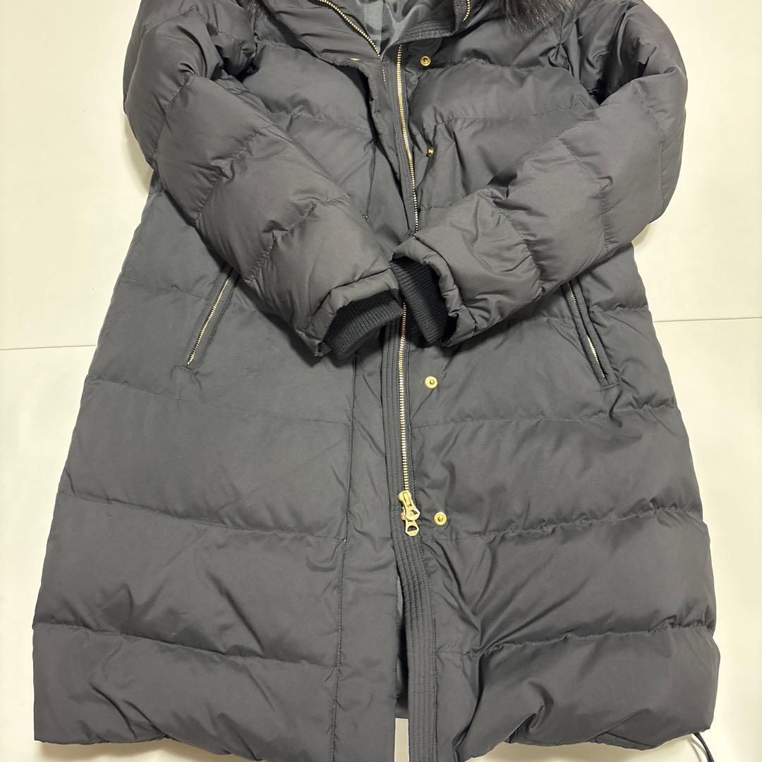 美品✨大人気✨イエナ ロングダウンコート フォックスファー Aライン ブラック