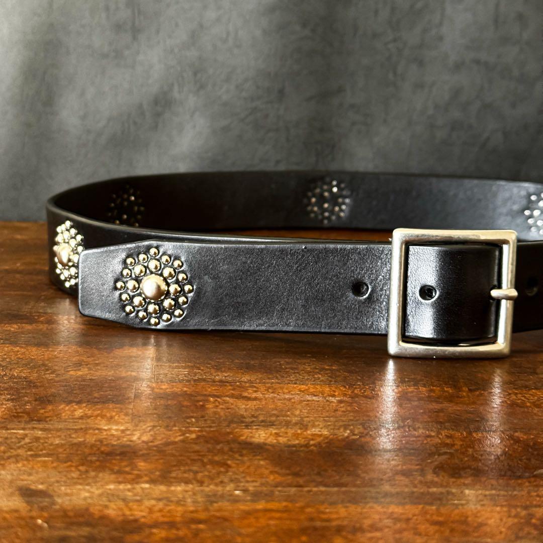 ハンドメイドスタッズベルトGS05 35mm34inch