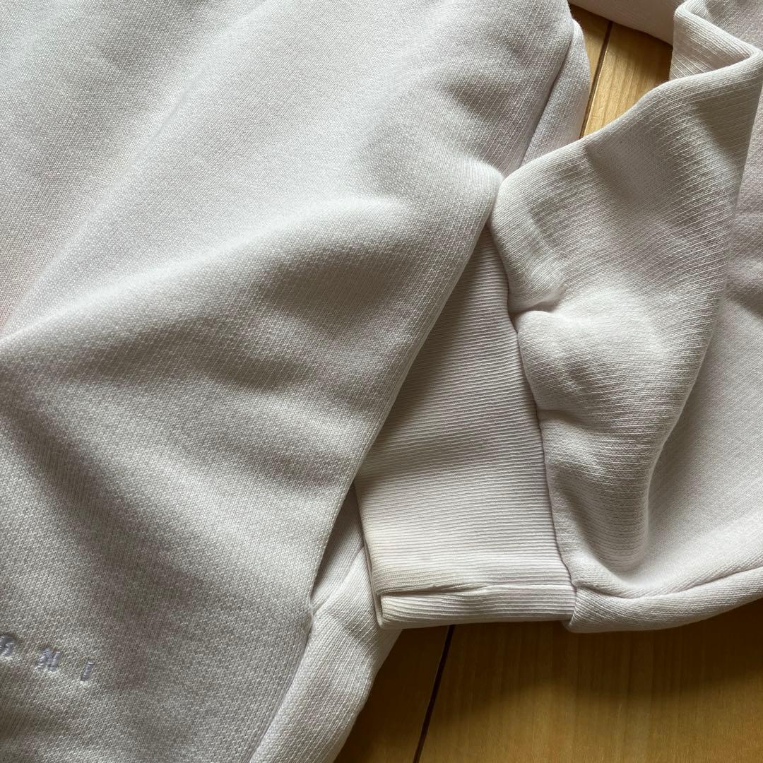 MARNI SS21 ロゴ刺繍 ホワイト フーディ 46