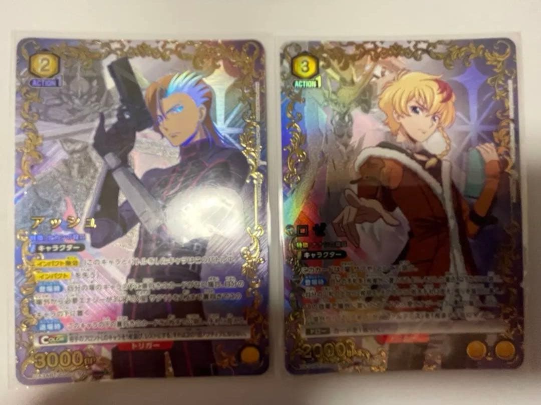 ユニオンアリーナ　コードギアス　奪還のロゼ　アッシュ　ロゼ　星2 パラレル