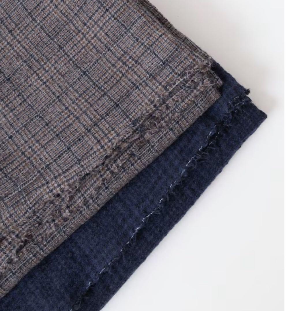 ヴェリテクール　グレンチェックストール