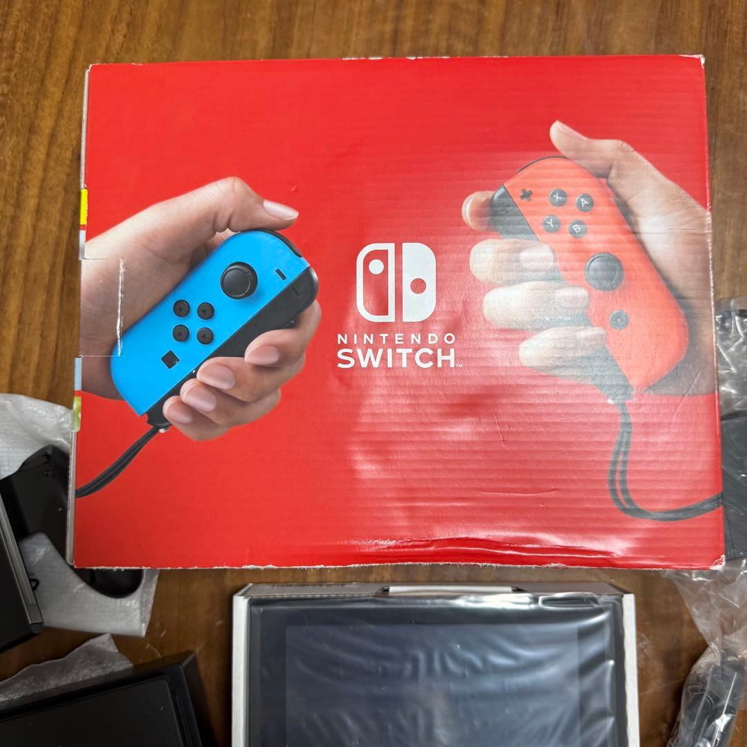 【新品未使用】Nintendo Switch 本体 青・オレンジ