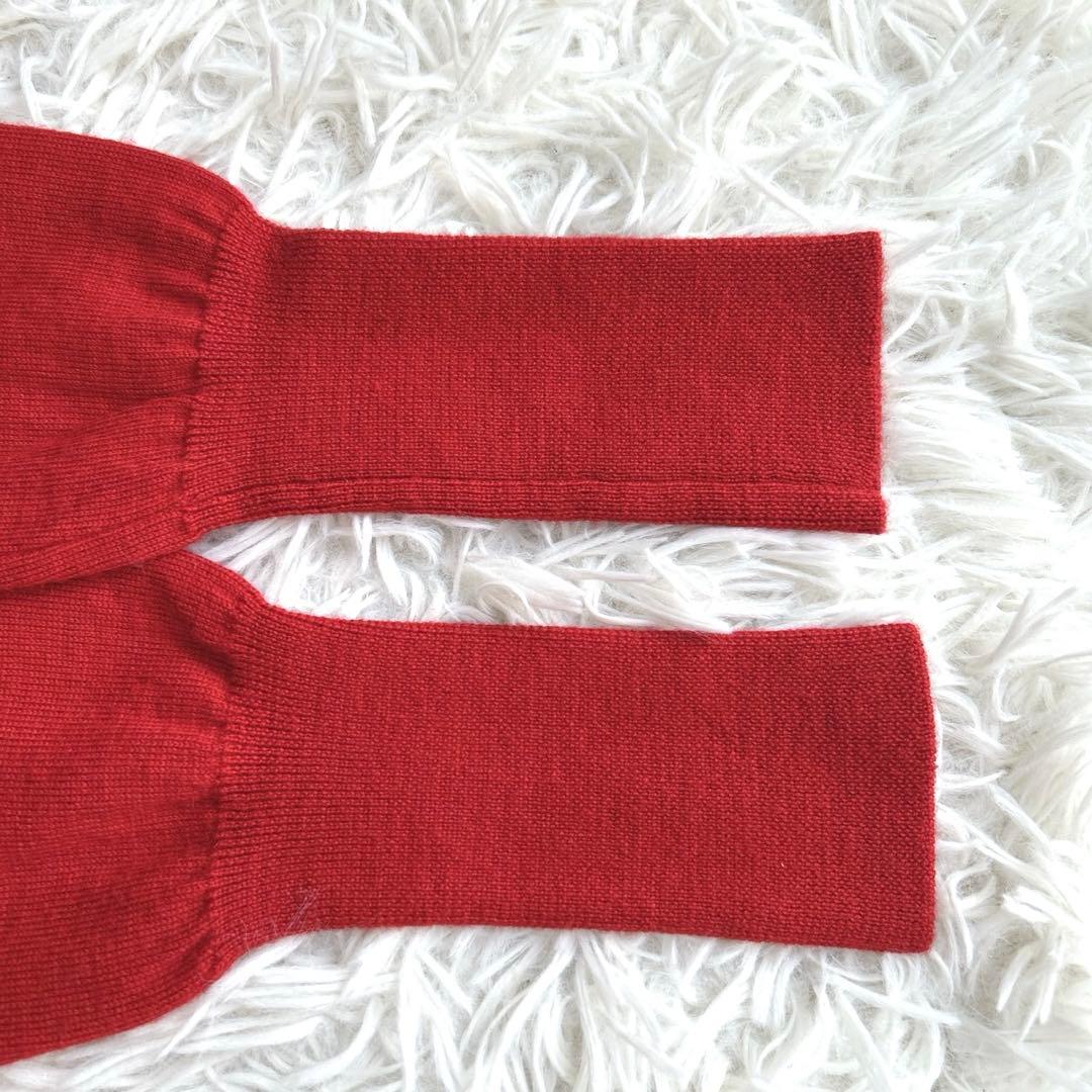 美品✨ヴィヴィアンウエストウッド　タートルネックニット　オーブ　レッド　赤