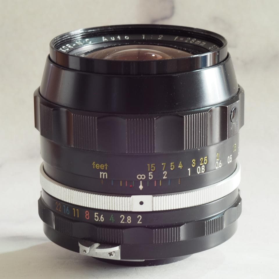 Nikon ニコン Nikkor N.C Auto 28mm f2 非Ai