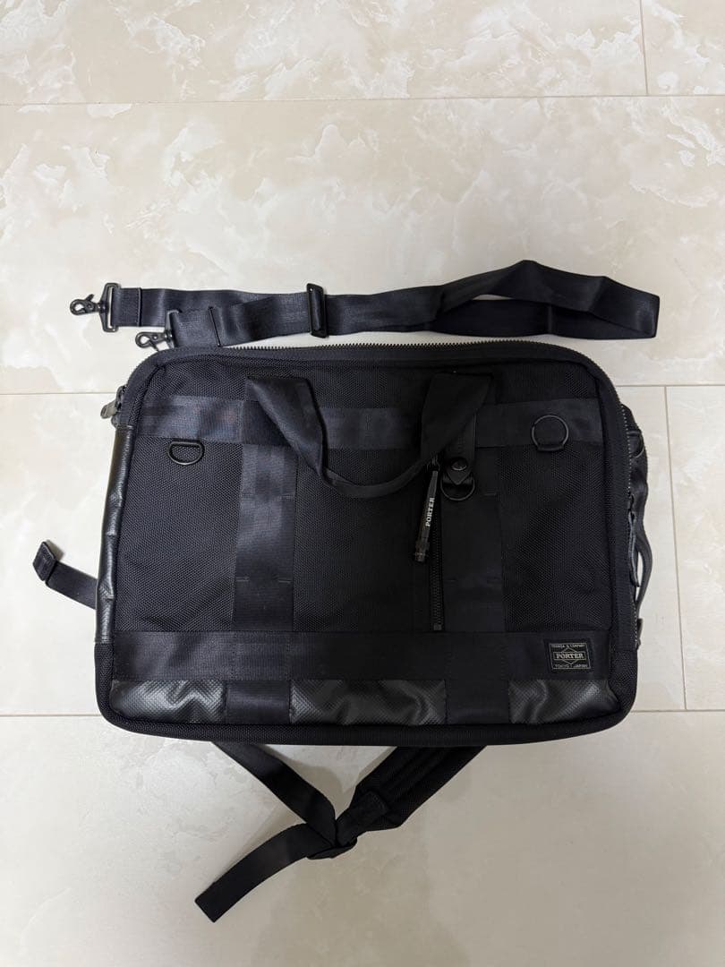 ポーターヒート ビジネスバッグ 3way 2層 A4可 黒 吉田カバン