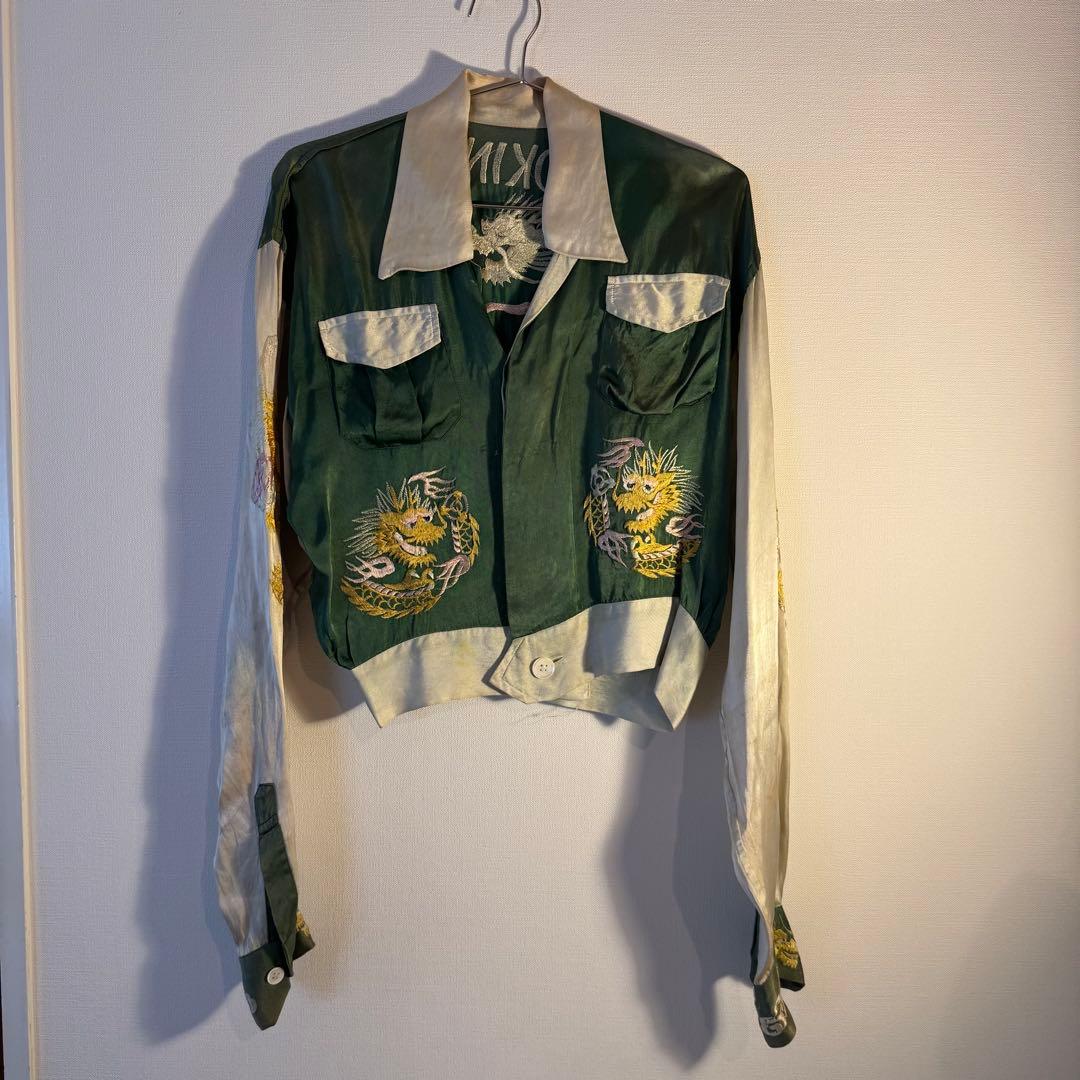 souvenir shirt スカシャツ 40s 50s