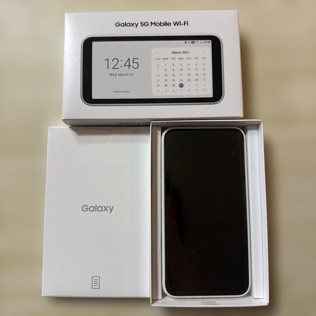 Galaxy 5G Mobile Wi-Fi モバイルルーター 箱付き
