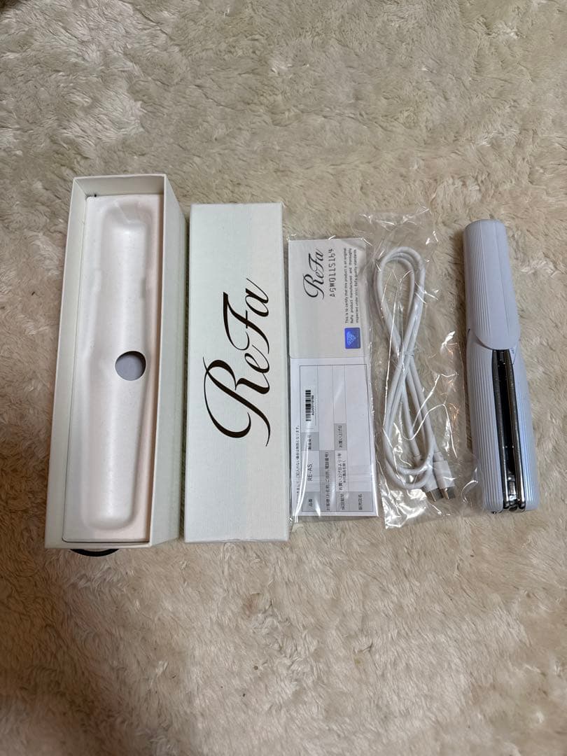 ReFaストレートヘアアイロンホワイト