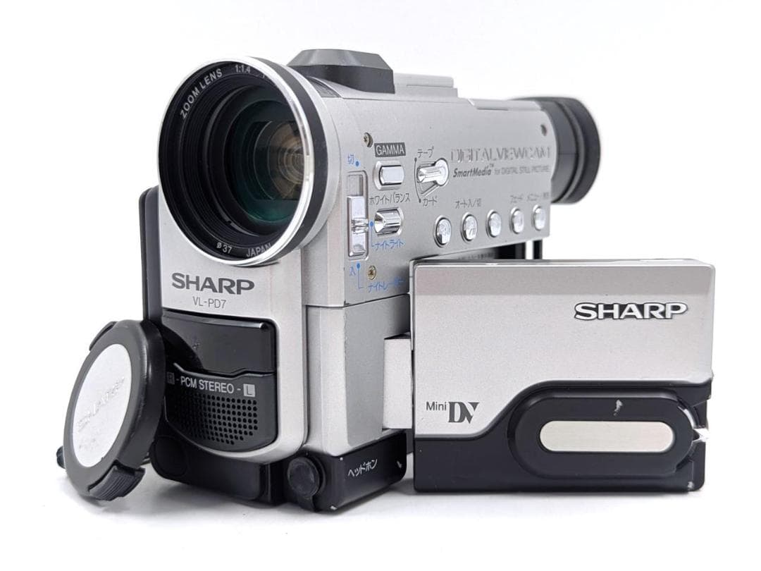 miniDVのダビングに！ SHARP ビデオカメラ VL-PD7